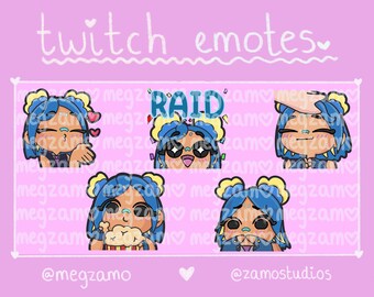 Valorant Neon Emotes (Twitch, Youtube, Kick)