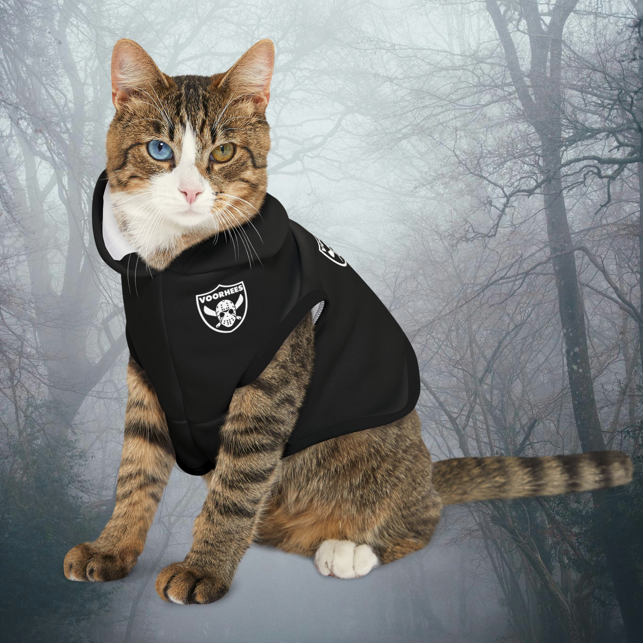 Jason Voorhees Halloween Costume Pet Hoodie Friday the 13th Horror