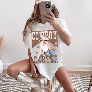 カウボーイ・カーター ツアーシャツ カウボーイ・カーター ソング・インスパイアTシャツ ベイハイブTシャツ コンサートツアーシャツ グッズアパレル クルーネック スウェットシャツ プルオーバー フーディ
