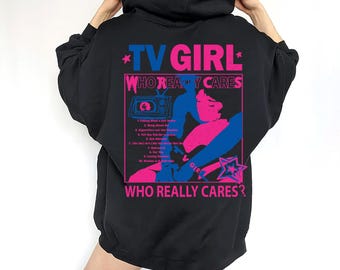 Vintage Tv Girl Indie Music Hoodie, Crewneck Sweatshirt, Concert 2026 Tee, Birthday Gifts, Y2k Clothes, French Exit