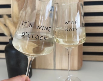 Wine glass, white wine glass, Leonardo glass, personalized gifts, cocktail glass, gift ideas, glass with funny saying, Valentine's Day