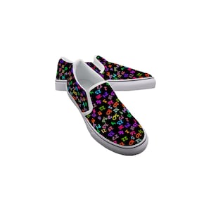 Number Pattern | Numbers 1 to 36 | Multi-color | For Hypernumeric, Neurodivergent, Number Lovers | Kid&#39;s Slip On Sneakers
