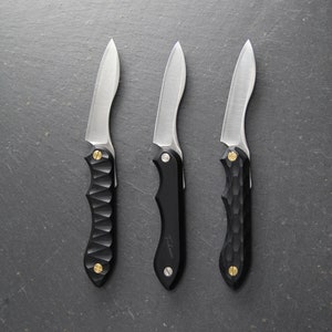 Japanese pocket knife folding knife for cooking indoors & outdoors Outdoor kitchen knife image 7