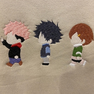 Embroidered Itadori Megumi Nagasaki Sweatshirt/Hoodie