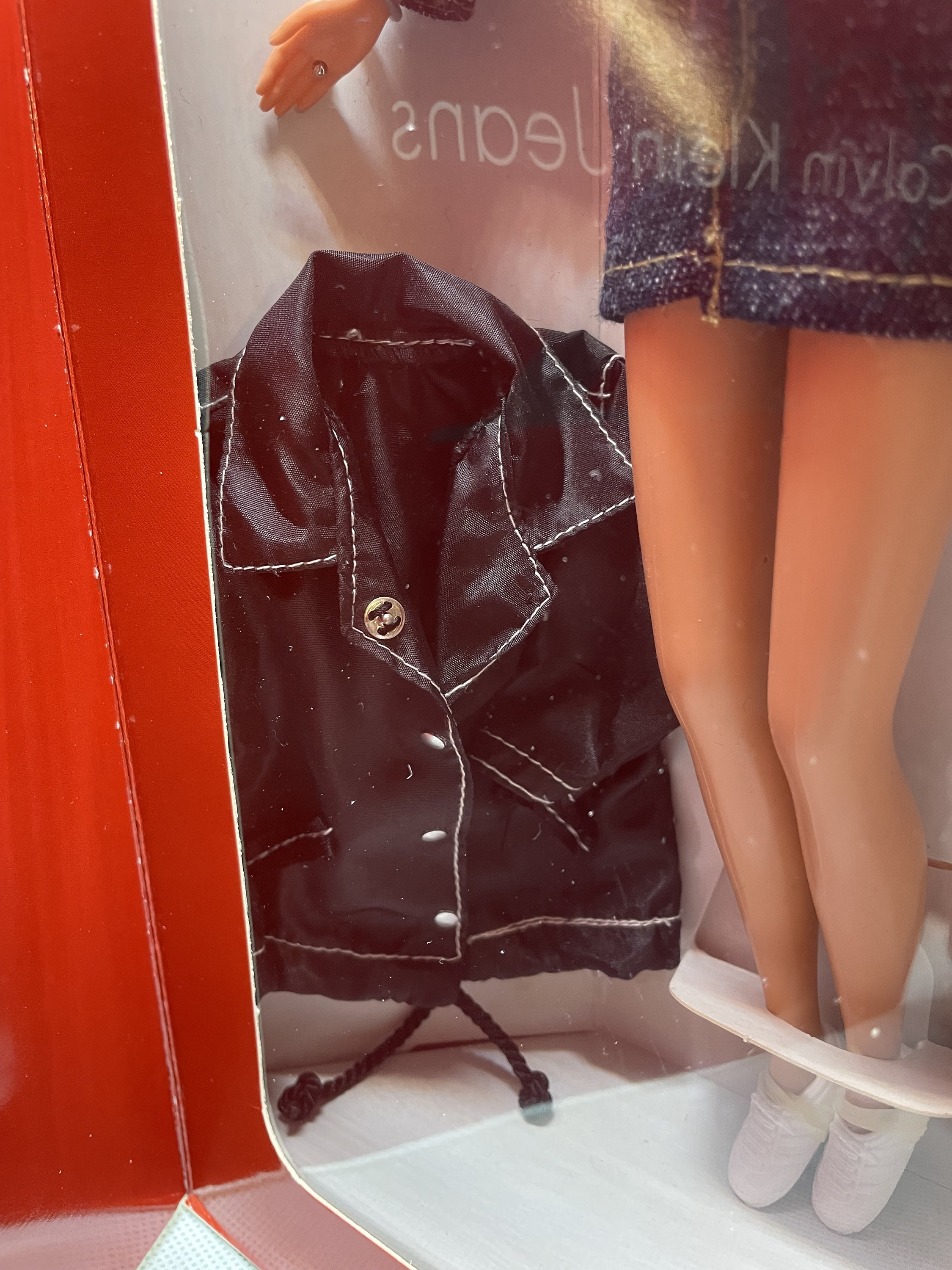 Calvin Klein Barbie Doll 1996 With Extra Jacket, NRFB, Box in Good Condition - Etsy