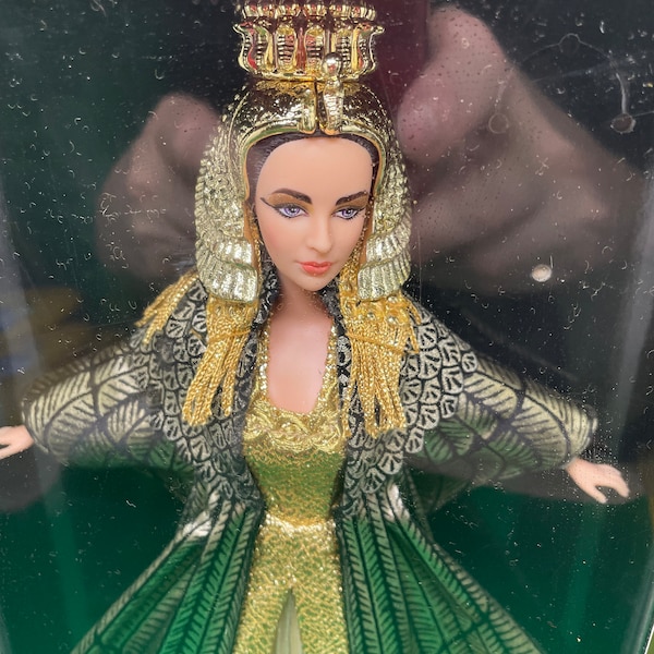 1999 LE rare Cleopatra Elizabeth Taylor Barbie, from Elizabeth Taylor Collection, 1st in the Series, NIB, mint barbie and very good box!