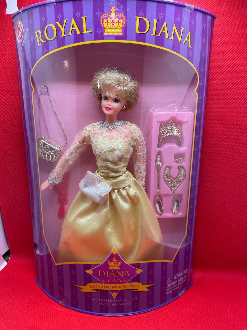 Way Out Toys Royal Diana, Princess Diana Doll With Jewels, Bling