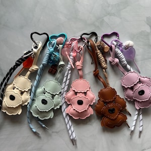 Bag Charm Poodle Bag Pendant Dog Keychain Charms Trendy Pendant for Bag, Gift, Dog Lover, Poodle