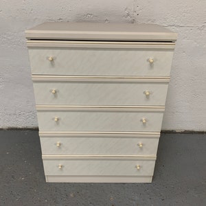 Wooden Mini Chest With FOUR Drawers To Paint Decorate 9x35cm