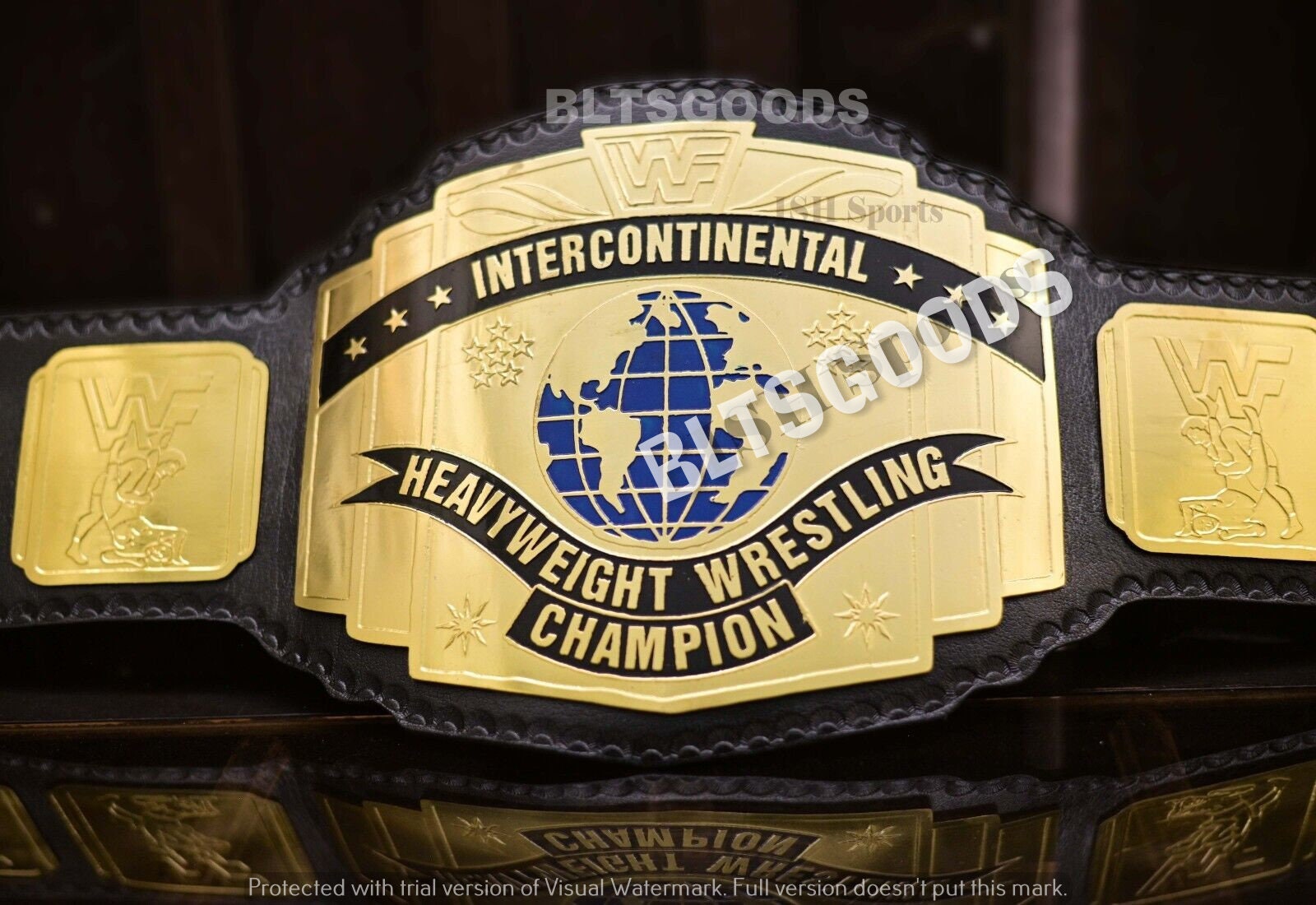 Intercontinental Championship Title Belt Wrestling Replica - Etsy