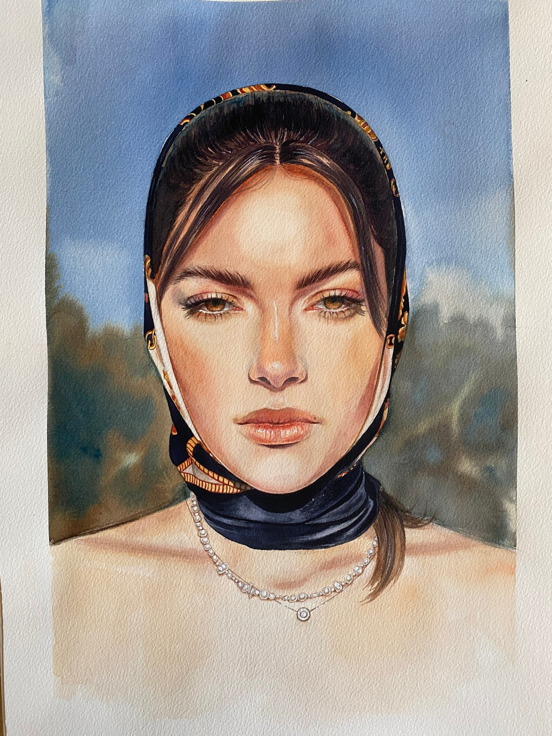 Watercolor Wall Art Original Art Watercolor Etsy