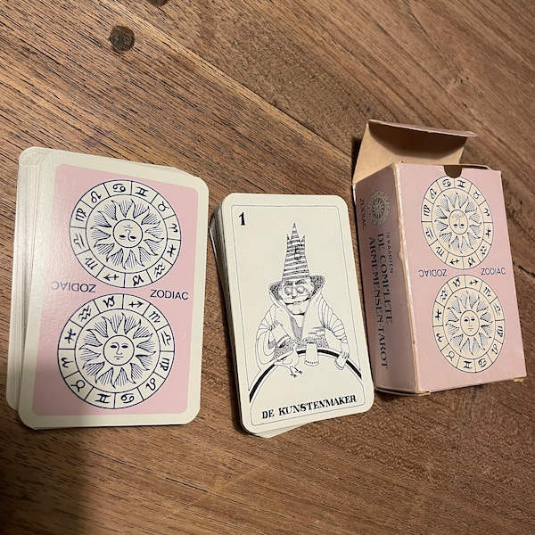 Super rare vintage Dutch tarot 1984