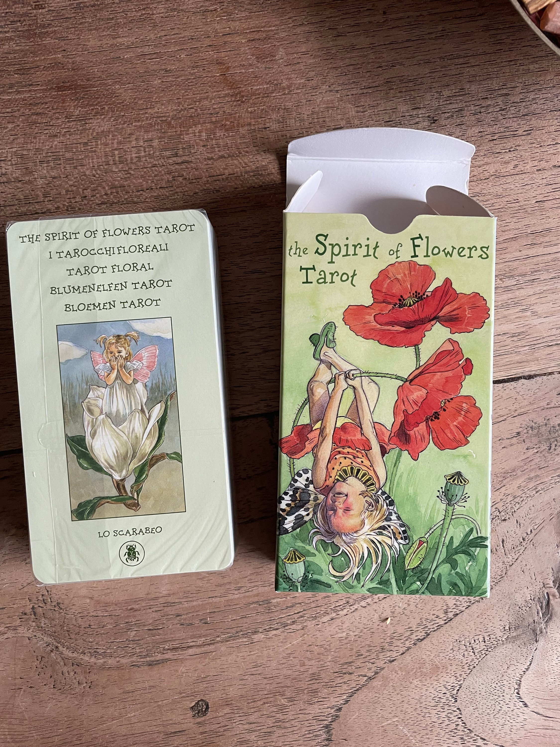 Rare the spirit of flowers tarot sealed Rare the spirit of flowers tarot sealed