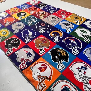 American Football Rug,Football Helmet Rug,Sports Rug,Area Rug,Gift For Him, Football Decor,Minimalist Rug,Colourfull Rug,Kids Room Rug image 2