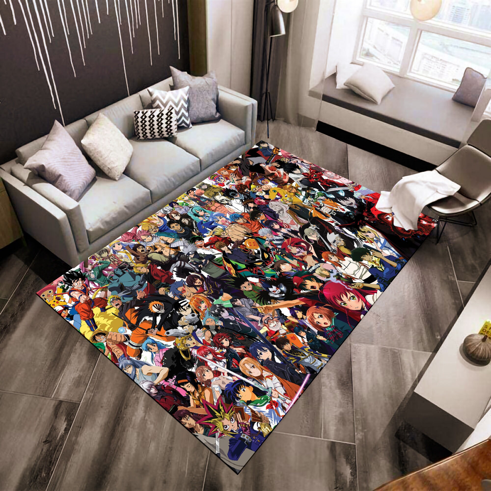 Anime Rug, Mixed Anime Rug, Kawaii Rug, Fantastic Rug, Popular Rug ...