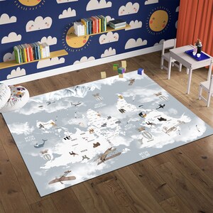 Kinderteppich, Minimalistischer Teppich, Minimalistischer Teppich, Benutzerdefinierter Teppich, Beliebter Teppich, Kinderzimmer Dekor, Geschenk Für Kinder