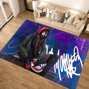 Spiderman Rug, Shoes Rug, Fantastic Rug, Kids Room Rug, Minimalist Rug, Popular Rug, Hypebeast Rug, Area Rug, Personalized Rug, Gift Ideas