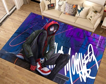 Spiderman Rug, Shoes Rug, Fantastic Rug, Kids Room Rug, Minimalist Rug, Popular Rug, Hypebeast Rug, Area Rug, Personalized Rug, Gift Ideas