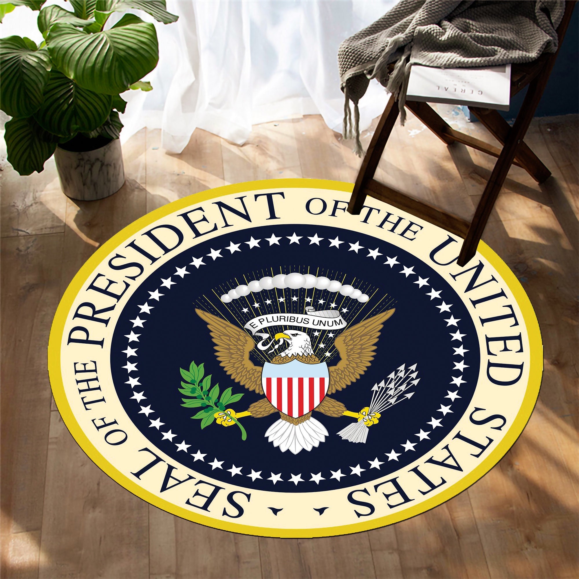 Vice President Rockefeller Rug American Eagle Rug, White House Carpet, Seal of the American President ...
