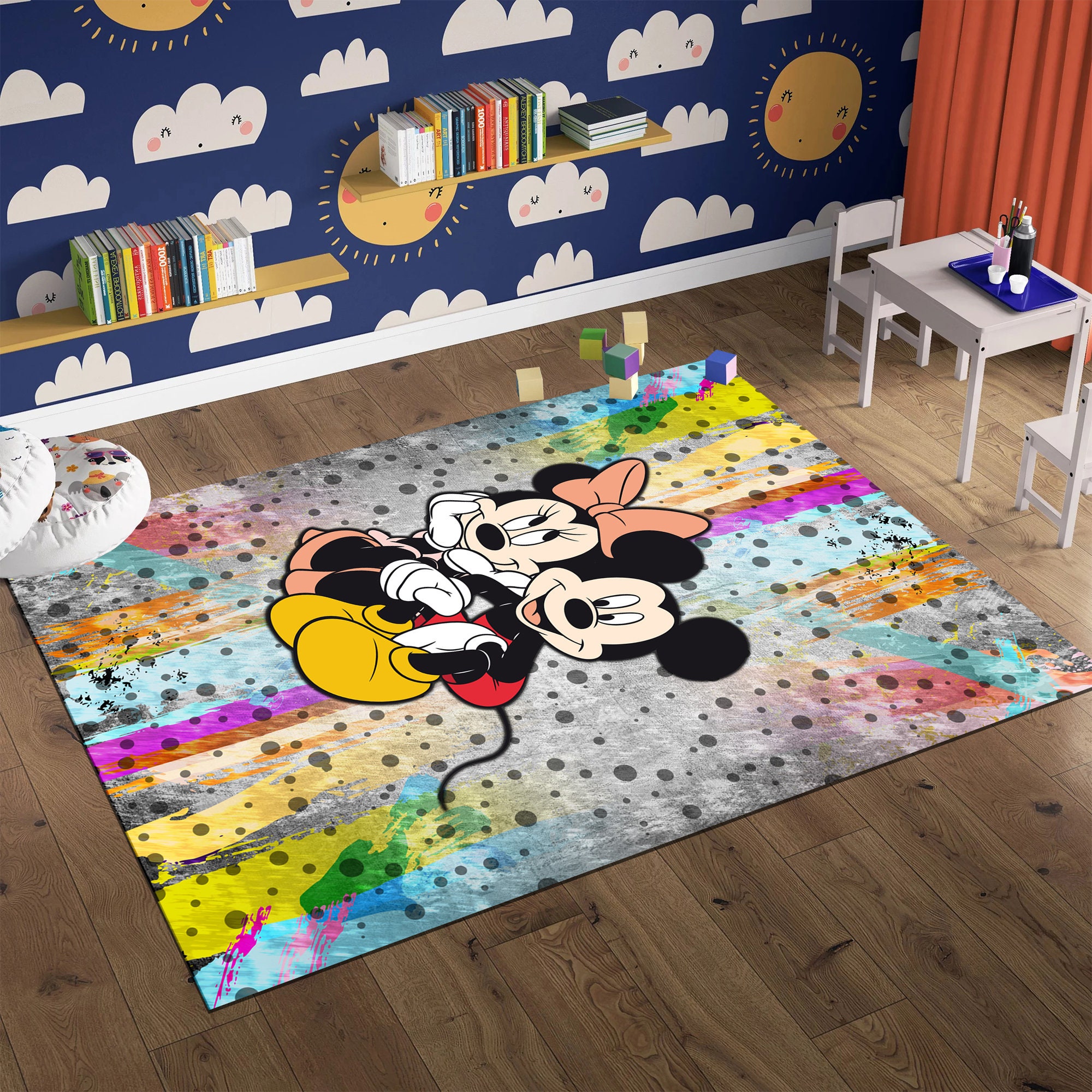 Discover Tappeto Topolino, Tappeto Mouse, Tappeto per bambini