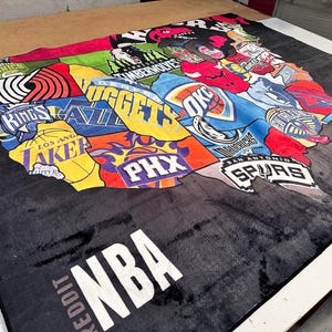 Nba Map Rug,Basketball Rug ,Teams Rug, NBA Rug ,Custom Rug, Minimalist Rug, Area Rug,Basketball Decor, Popular Rug, Hypebeast Rug,Gift Ideas image 4