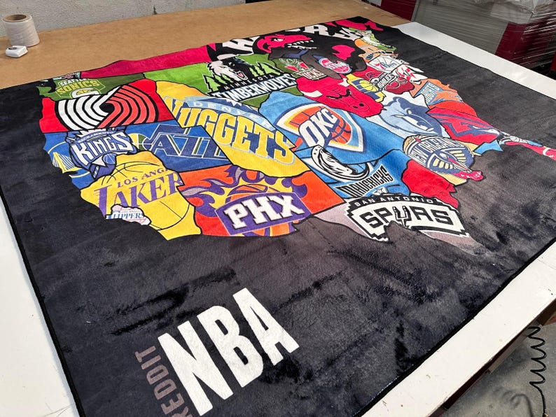 Nba Map Rug,Basketball Rug ,Teams Rug, NBA Rug ,Custom Rug, Minimalist Rug, Area Rug,Basketball Decor, Popular Rug, Hypebeast Rug,Gift Ideas image 4