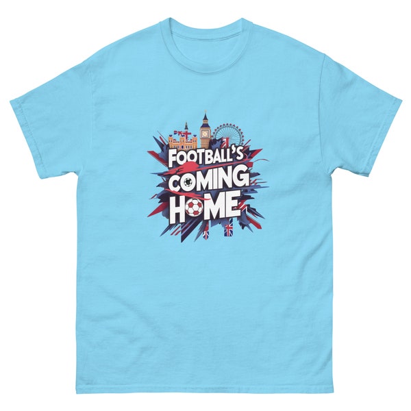 England Football shirt Euro 2024 Football's coming home t shirt gift design