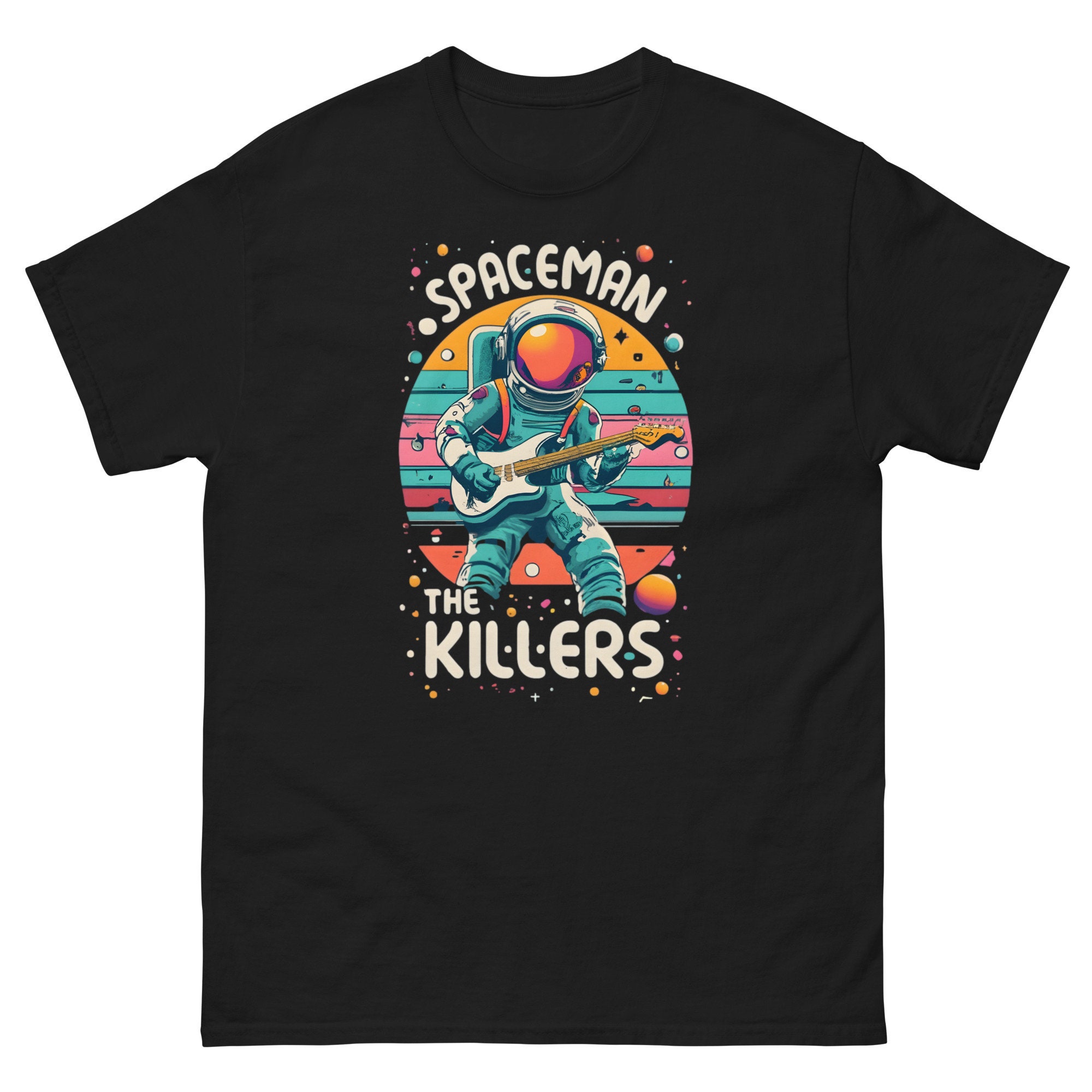 Camiseta de The Killers idea de regalo para hombres y mujeres diseno de cancion de The Killers Spaceman Brandon Flowers. Camiseta unisex en varios colores. Etsy Mexico