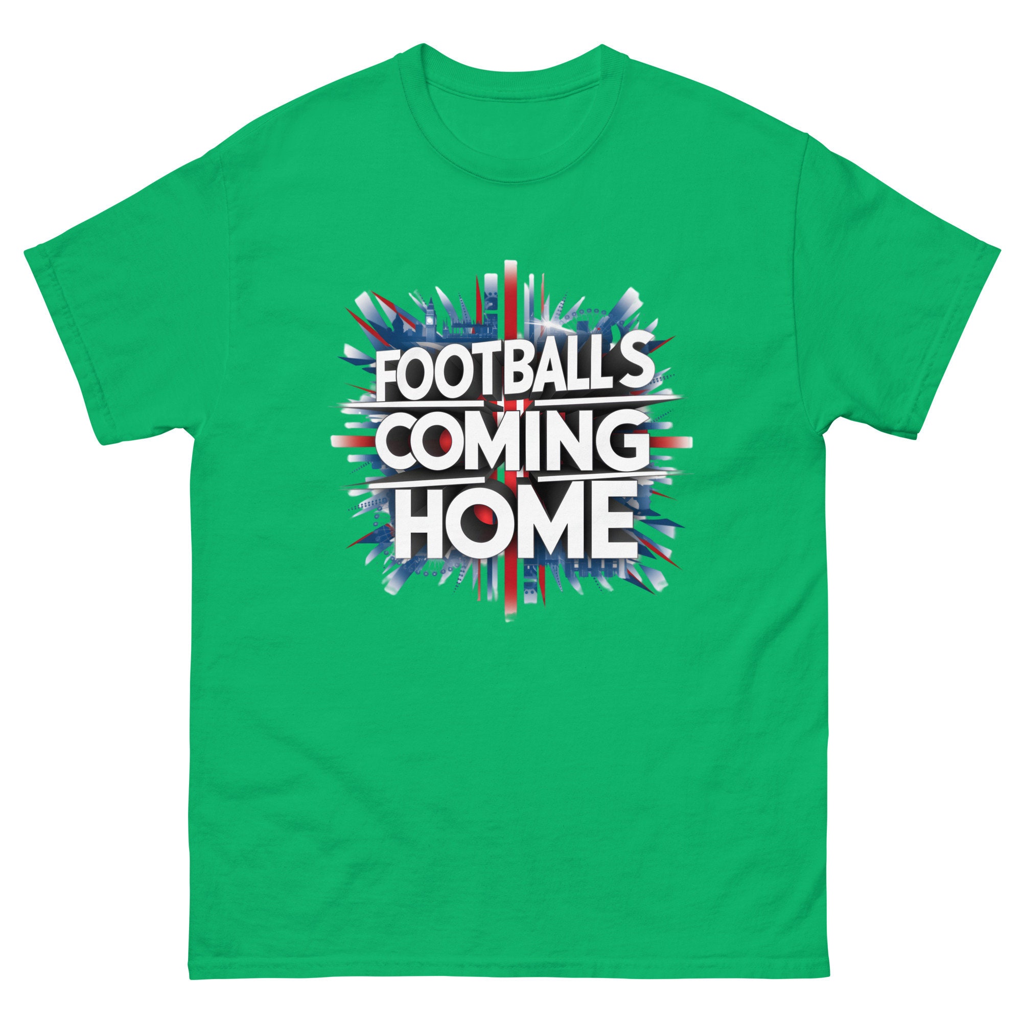 England Football Shirt Euro 2024 Football's Coming Home T Shirt Gift