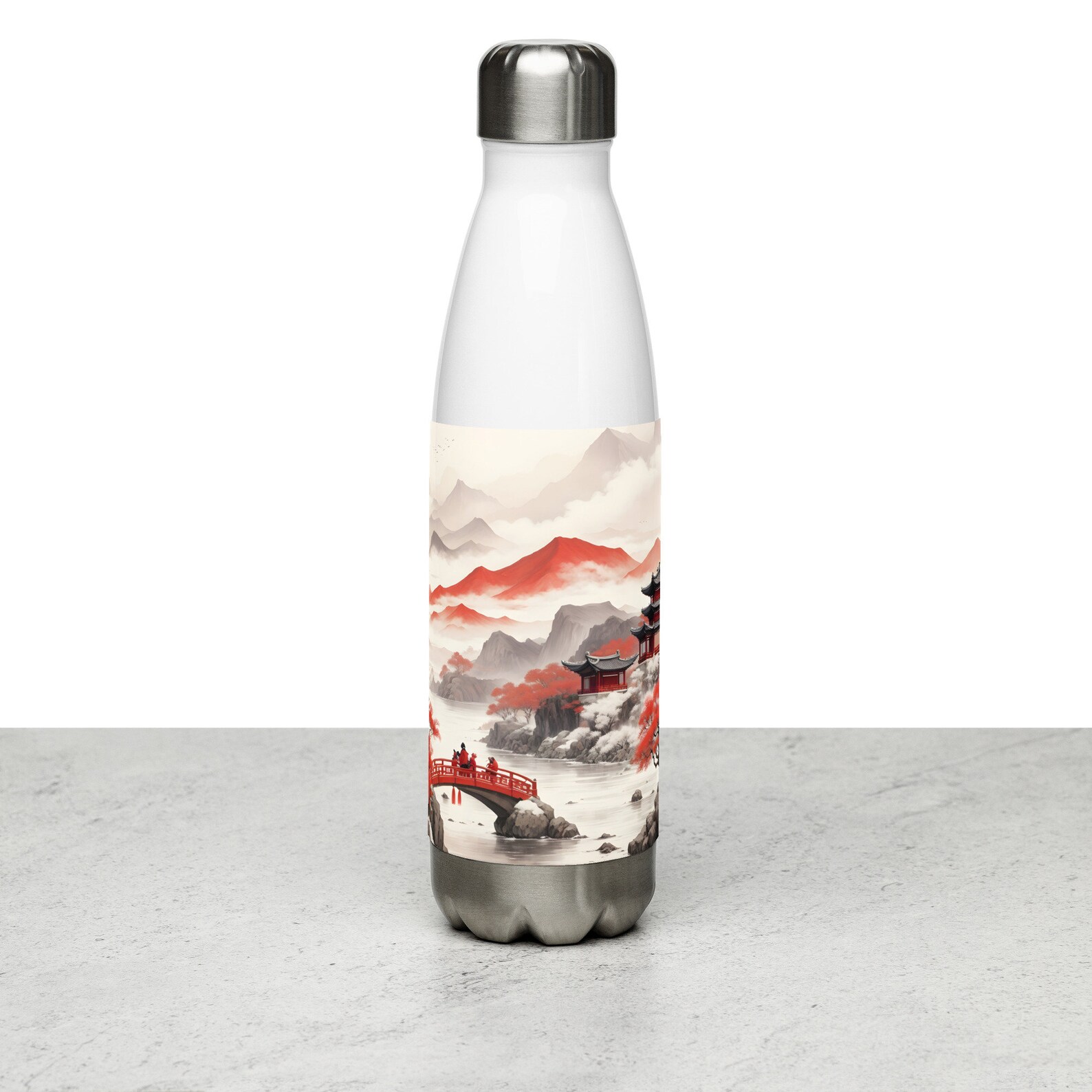 Water Bottle Gifts Idea Stainless Steel Water Bottle Japanese Themed