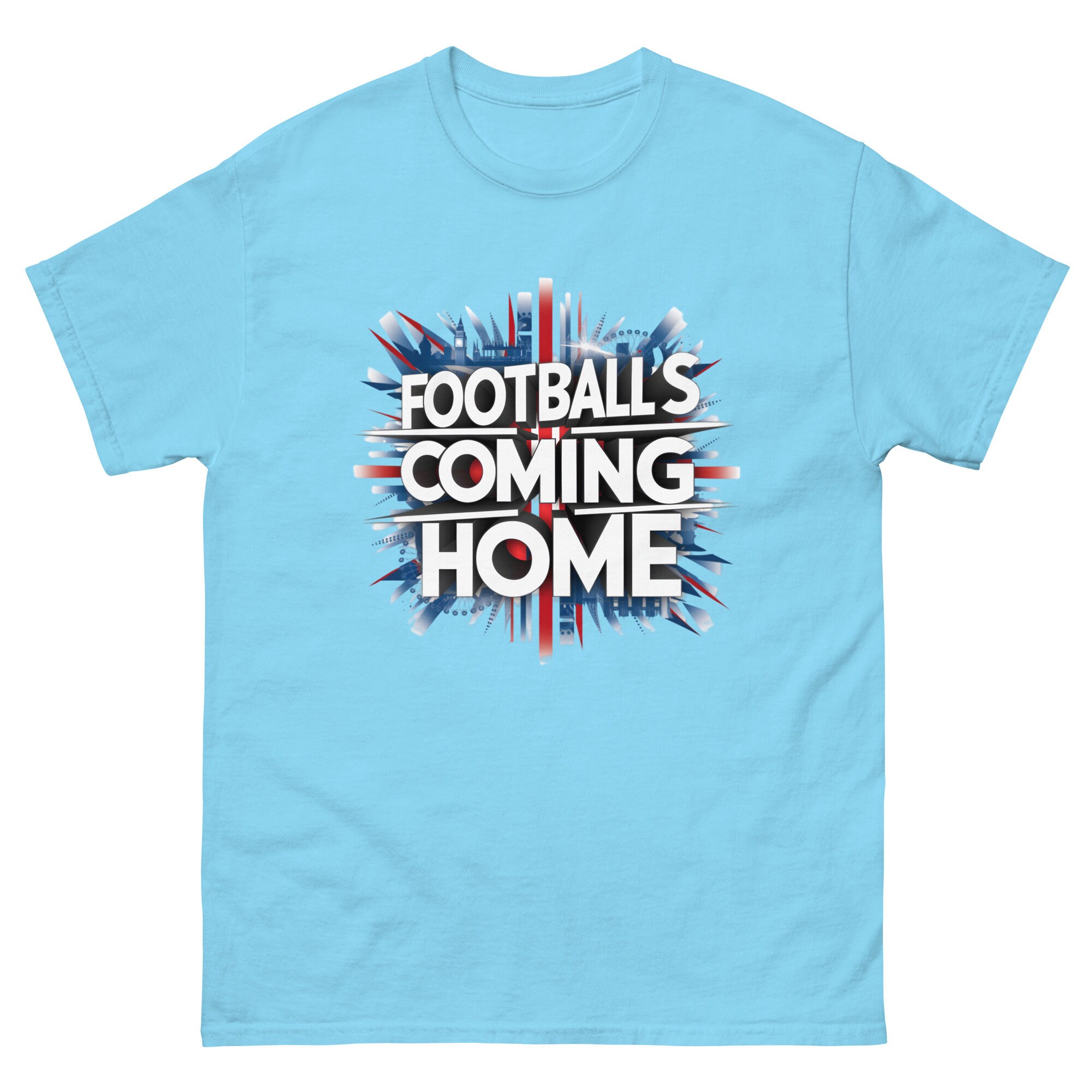 England Football Shirt Euro 2024 Football's Coming Home T Shirt Gift
