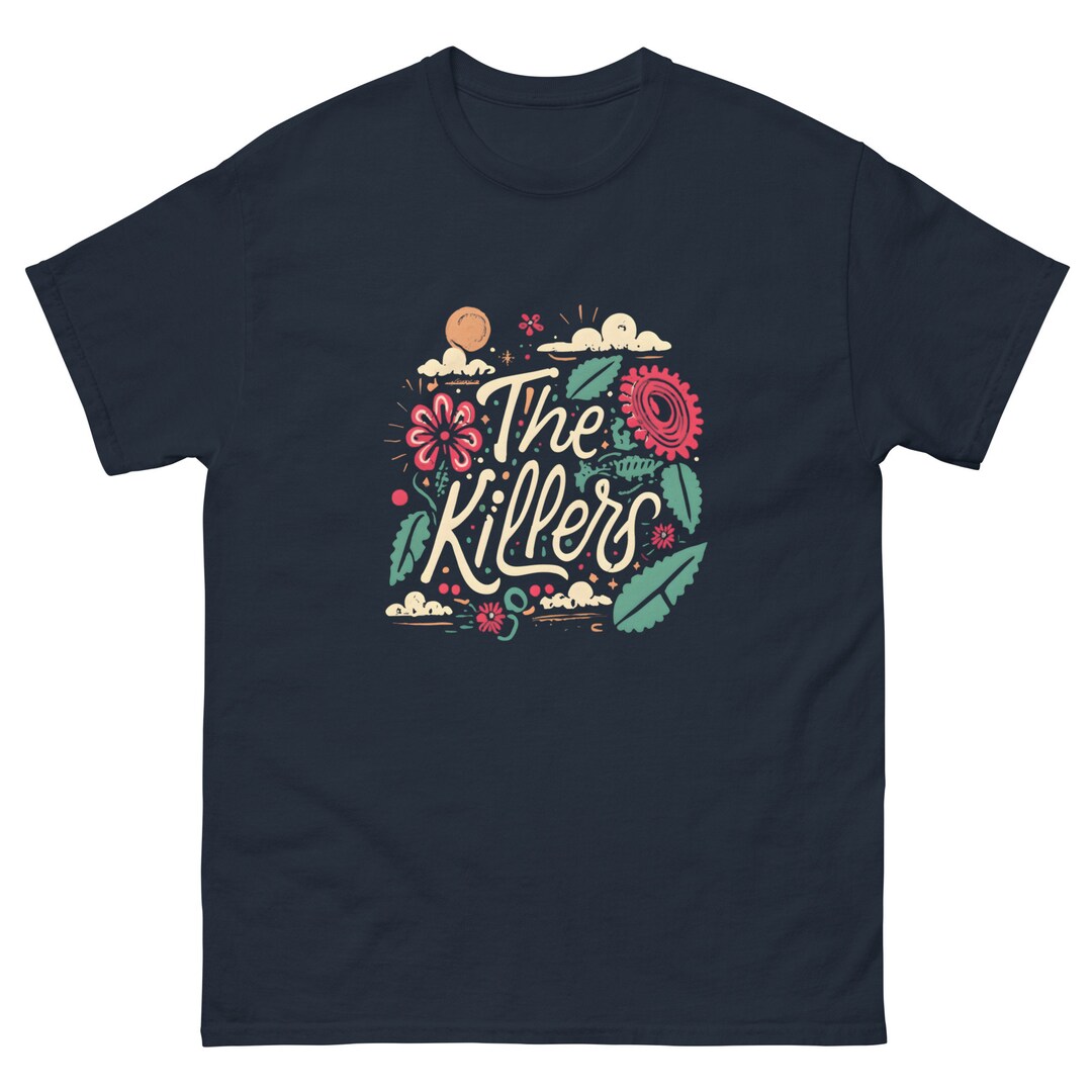The Killers T Shirt Design Rock Band T Shirts Holiday Gift Idea for Him