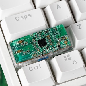Capuchon de touche de décalage de puce de carte de circuit imprimé, profil OEM, profil SA, capuchon de touche pour clavier mécanique de commutateurs MX Cherry, cadeau pour lui