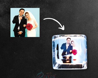 Custom Photo Resin Keycap, Personalized Keycap, Artisan Keycap, Family Keycap, for MX Cherry Switches Keyboard, Anniversary Gifts
