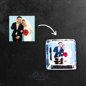 Custom Photo Resin Keycap, Personalized Keycap, Artisan Keycap, Family Keycap, for MX Cherry Switches Keyboard, Anniversary Gifts