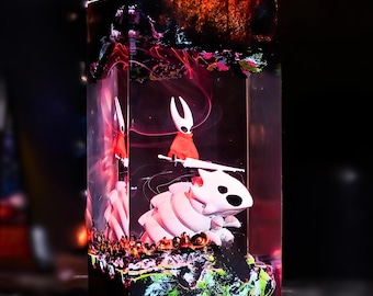 Silksong Hornet & Bell Beast Resin Lamp, Hollow Knight SilkSong Figure, Gamer Gift, Xmas Gift for Him, Christmas Gift Idea, Children Gift