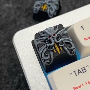 Baldur's Gate 3 Keycap, Baldur's Gate 3 Logo, Gaming Keycap, Artisan Keycap for Cherry MX Switches Mechanical Keyboard, Gift for him