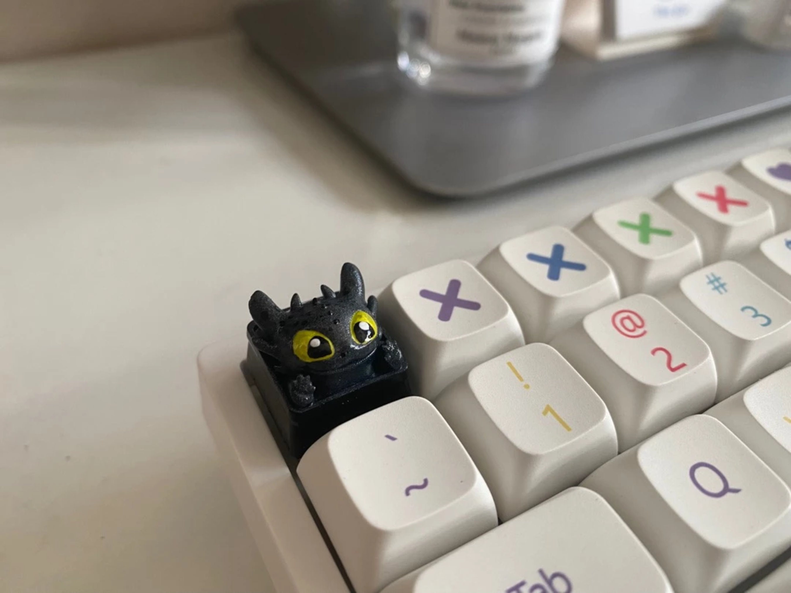 T-ooth.less Keycap, Cartoon Keycap, Esc Keycap, Artisan Keycap, Keycap ...