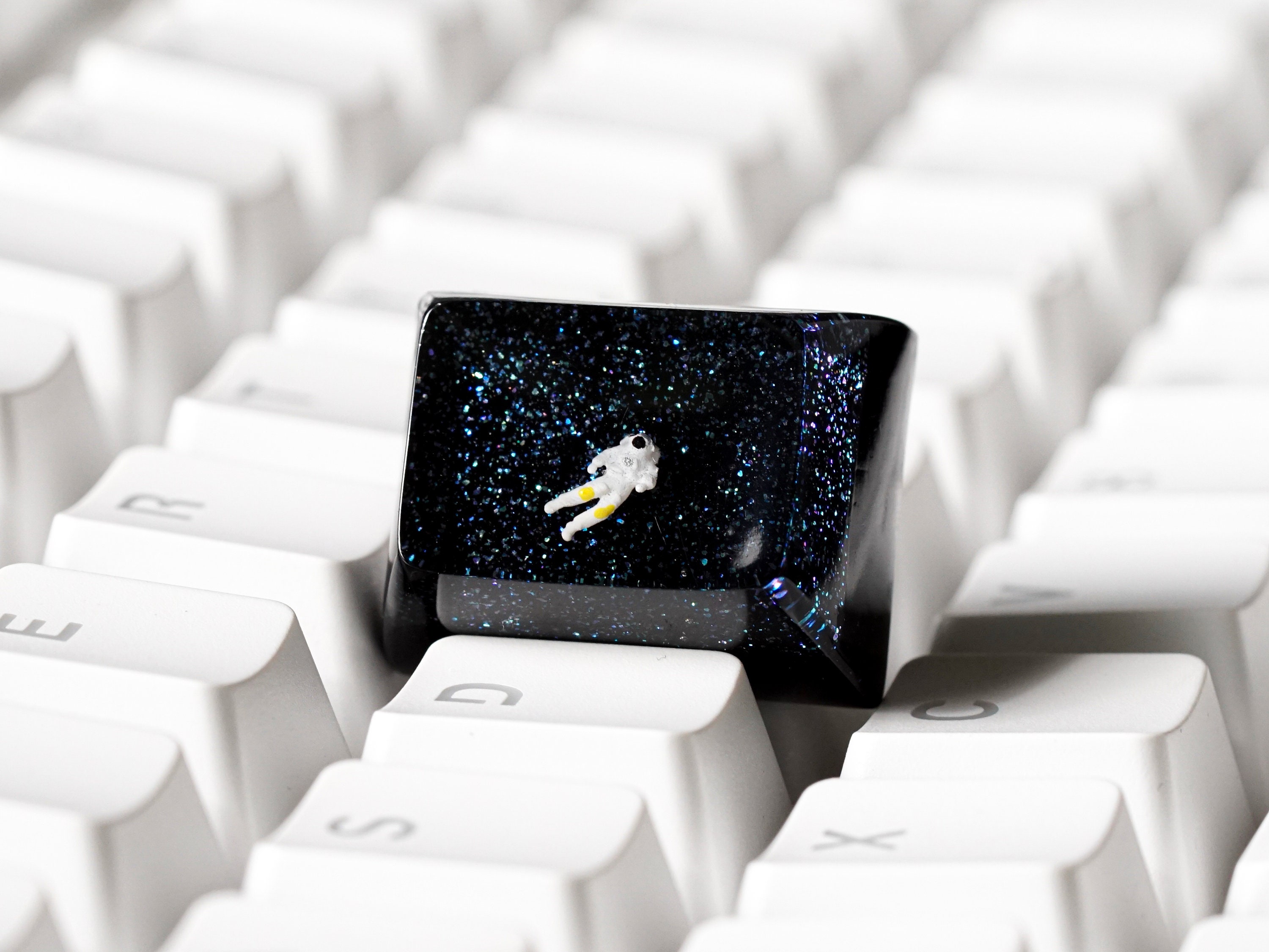 Astro Keycaps Astronaut Keycap, Ctrl/alt Keycap, Galaxy Keycap, Universe Keycap ...