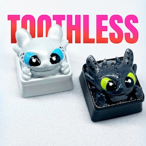 Ohne Locke Tastenkappe, Cartoon Tastenkappe, Esc Tastenkappe, Artisan Tastenkappe, Tastenkappe für MX Cherry Switches Mechanische Tastatur, handgemachtes Geschenk