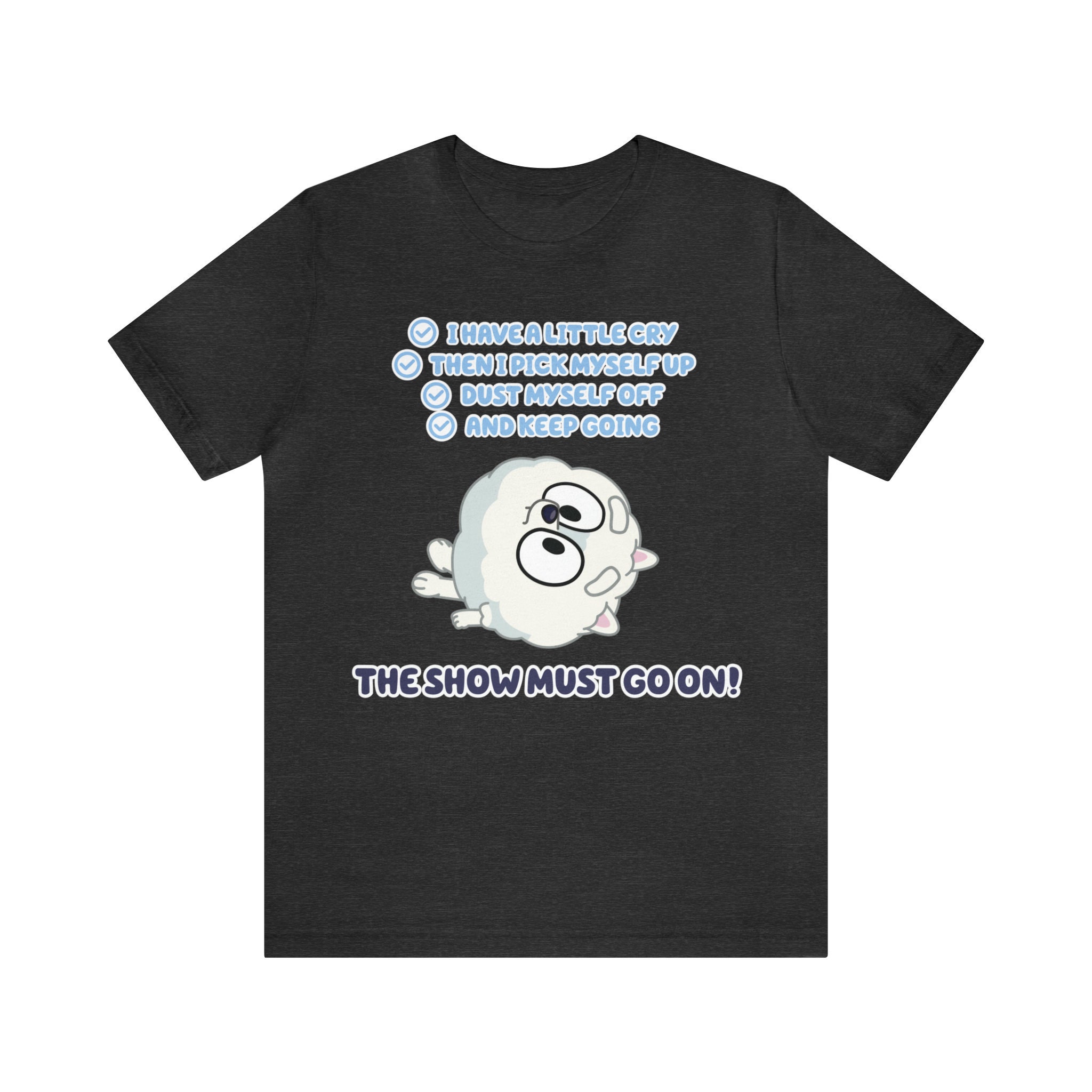 Chilli Checklist Pom Pom Bluey Bluey Shirt Chilli Heeler Etsy