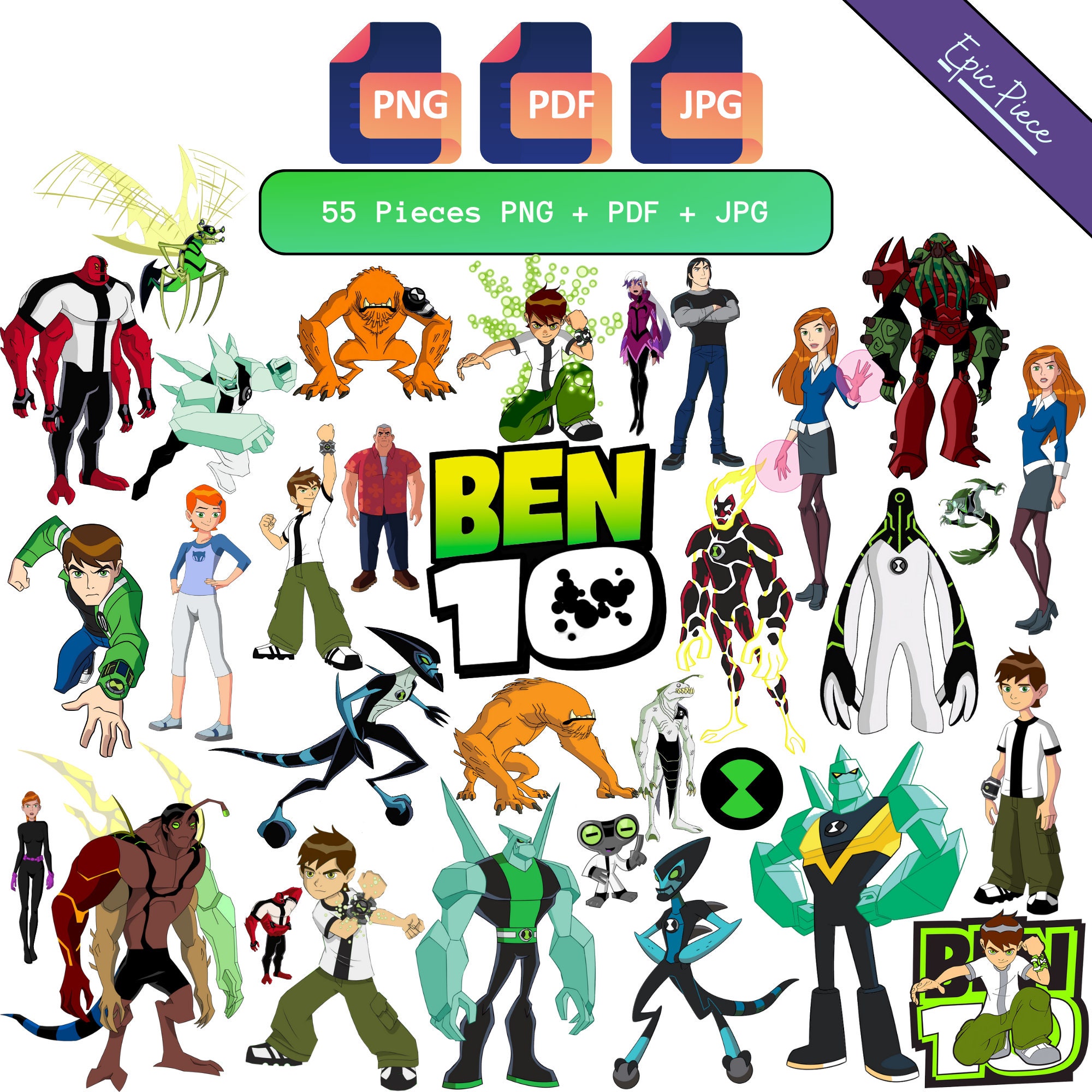 Ref:png-0694- Arquivos Png - Ben 10