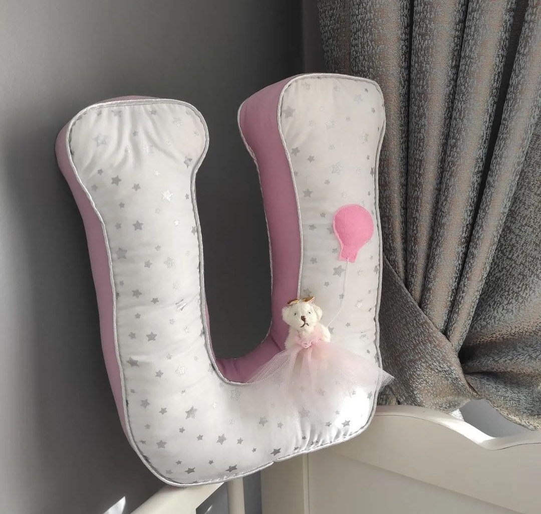 Letter Pillow , Letter Pillow, Alphabet Pillow, Personalized Design ...