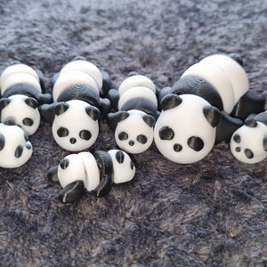 Flexible Baby Panda Spielzeug Bild 2