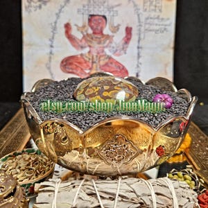 Rare Artefact of Jinn King Kashif Al-Malak, The Treasure Stone of Wealth, Prosperity & Well-Being, Khodam Pusaka Mystic Stone Amulet