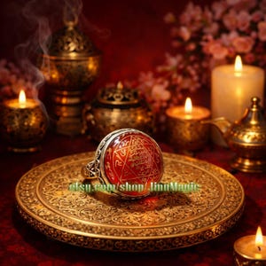 King Solomon Jinn Ring, Unlimited Powers, Domination, Commanding Peoples & Animals