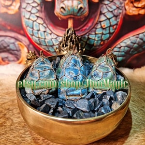 Sri Phaya Stone Protective Amulet “Heart of Naga&quot; Ultimate Protection Against Black Magic, Evil Spirits, Curses & Hexes, Ancient Thai Amulet