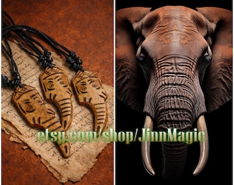 The Elephant Amulet of Jinn Ifrit Dusam Al-Fil, Life Transformation, Strong Protection & Unlimited Empowerment