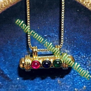 Wealth, Money Attraction, Gambling, Abundance & Well- Being, Centipede Pearls 3in1 Rare Pusaka Thai Amulet