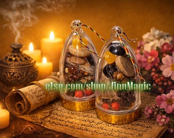 King of Takruts With 12 Magical Charms & Oils, All Purposes, Wealth Attraction, Ultimate Protection, Money Drawing, Extreme Good Luck
